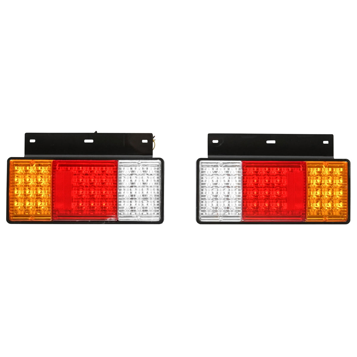 Set of LED rear lights for truck 320x193, 24V Breckner Germany